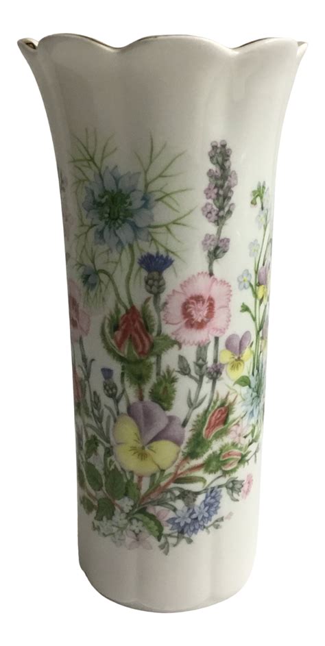 wild tudor aynsley vase|aynsley tudor china vase.